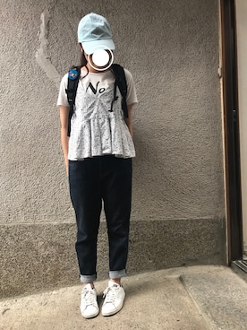 もぴこさん（レディース・160cm）の夏コーディネート