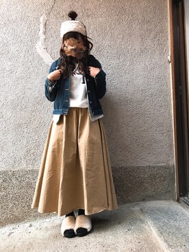 もぴこさん(レディース・160cm)の秋コーディネート