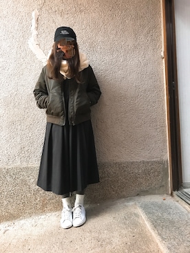 もぴこさん（レディース・160cm）の冬コーディネート