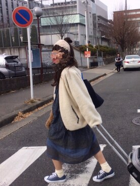 もぴこさん(レディース・160cm)の冬コーディネート
