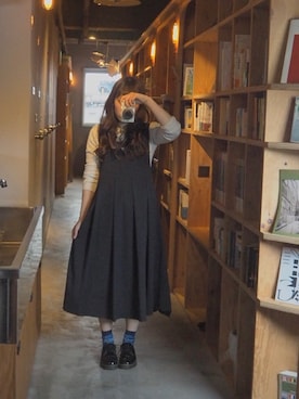 「Crisp（クリスプ）のアイテム（その他シューズ）」を使った、もぴこさん（レディース・160cm）の冬コーディネート