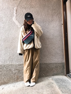 もぴこさん(レディース・160cm)の冬コーディネート