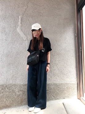 もぴこさん（レディース・160cm）の夏コーディネート