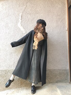「Crisp（クリスプ）のアイテム（その他シューズ）」を使った、もぴこさん（レディース・160cm）の冬コーディネート