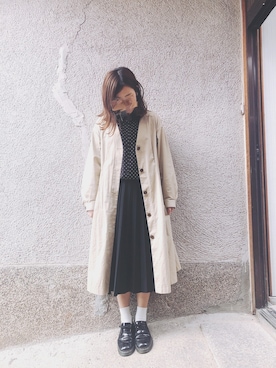 「平成最後のWEARISTAセンバツ」｜「アイテム（ノーカラージャケット）」を使った、もぴこさん（レディース・160cm）の春コーディネート
