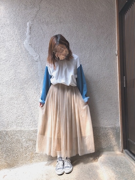 もぴこさん（レディース・160cm）の春コーディネート