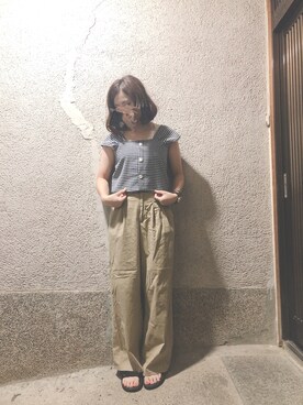 もぴこさん（レディース・160cm）の夏コーディネート