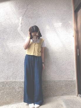 もぴこさん（レディース・160cm）の秋コーディネート