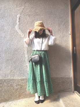 もぴこさん（レディース・160cm）の春コーディネート