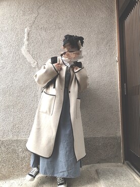 もぴこさん(レディース・160cm)の冬コーディネート