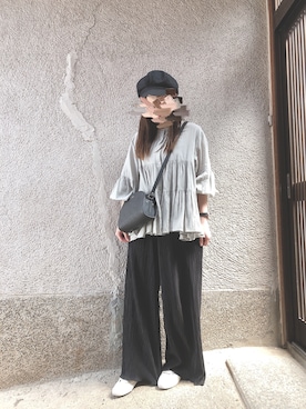 もぴこさん（レディース・160cm）の春コーディネート