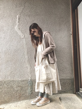 もぴこさん（レディース・160cm）の春コーディネート