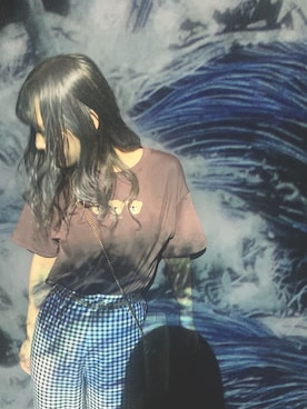 「チームラボ」｜「アイテム（その他パンツ）」を使った、Chihoさん（レディース・160cm）の夏コーディネート