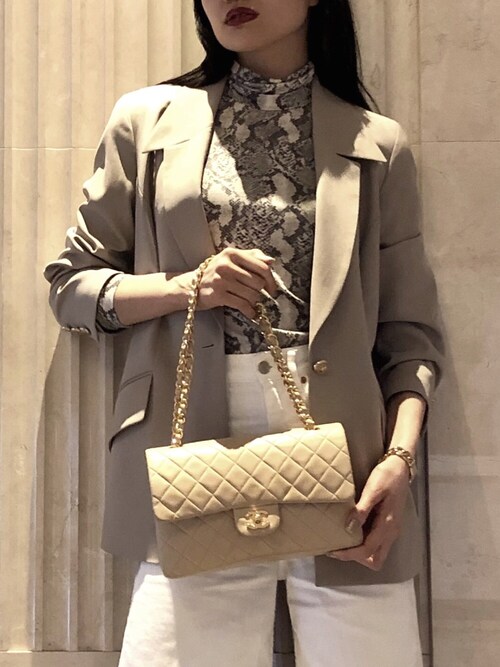 Lin Co Chanelのショルダーバッグを使ったコーディネート Wear
