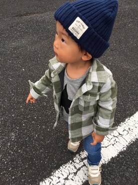 achapiさん（キッズ・80cm）の秋コーディネート