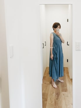「LOWRYS FARM（ローリーズファーム）のヘンケイバングル　831862（バングル/リストバンド）」を使った、shiovy832さん（レディース・161cm）の秋コーディネート