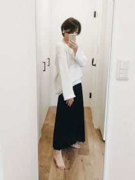 「顔タイプソフトエレガント」｜shiovy832さん（レディース・161cm）の秋コーディネート