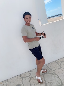 「アイテム（アナログ腕時計）」を使った、サムさん（メンズ・168cm）の秋コーディネート