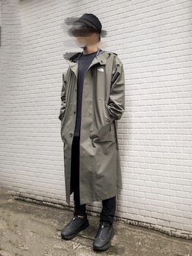 「HYKE」｜「アイテム（その他アウター）」を使った、ryotaroさん（メンズ・174cm）の秋コーディネート