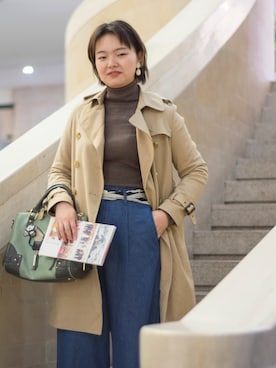 「lapalette（ラパレット）のアイテム」を使った、兔子酱兔子酱さん（レディース・166cm）の春コーディネート