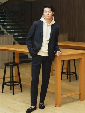 Takashiさん（メンズ・188cm）の秋コーディネート