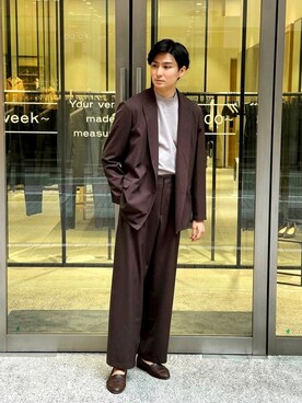 Takashiさん（メンズ・188cm）の春コーディネート