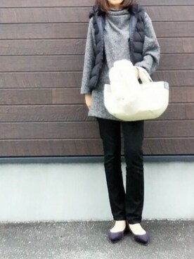 Seri*さん(レディース・160cm)の冬コーディネート