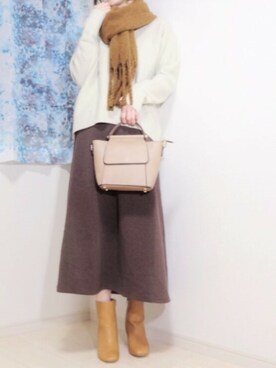 Seri*さん（レディース・160cm）の冬コーディネート