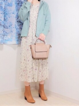 Seri*さん（レディース・160cm）の冬コーディネート