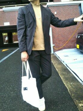 ひおさんさん（メンズ・182cm）の春コーディネート