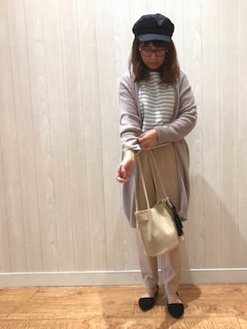 チエさん（レディース・156cm）の冬コーディネート