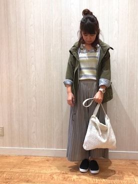 チエさん(レディース・156cm)の冬コーディネート