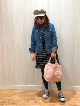 チエさん（レディース・156cm）の春コーディネート