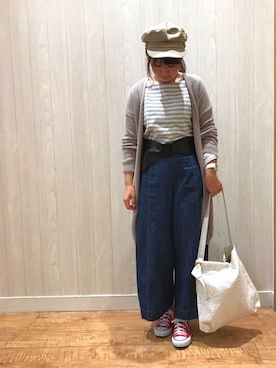 チエさん（レディース・156cm）の春コーディネート