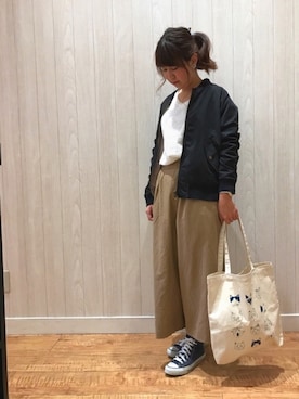 チエさん（レディース・156cm）の春コーディネート