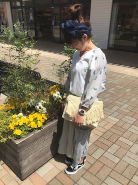 チエさん（レディース・156cm）の春コーディネート