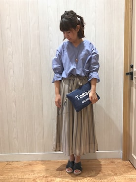 チエさん（レディース・156cm）の春コーディネート