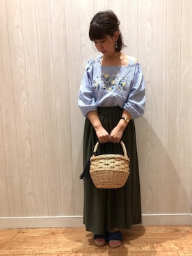 チエさん（レディース・156cm）の春コーディネート