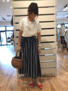 チエさん（レディース・156cm）の夏コーディネート