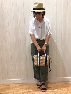 チエさん（レディース・156cm）の春コーディネート