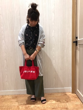 チエさん（レディース・156cm）の夏コーディネート