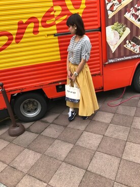 チエさん（レディース・156cm）の夏コーディネート