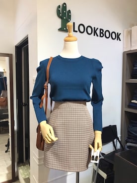 「LOOKBOOK穿搭冊」｜Yuli 🌵 LOOKBOOK➸穿搭冊さん（レディース・168cm）の秋コーディネート