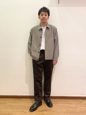 「アイテム（ブルゾン）」を使った、KENnYA_gwさん（メンズ・169cm・30代）の秋コーディネート
