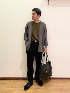 「OMEGA（オメガ）のアイテム」を使った、KENnYA_gwさん（メンズ・169cm）の秋コーディネート