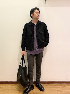 「GLOBAL WORK（グローバルワーク）のアイテム（ジャケット/アウター）」を使った、KENnYA_gwさん（メンズ・169cm）の秋コーディネート