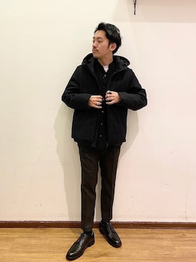 「アイテム（ブルゾン）」を使った、KENnYA_gwさん（メンズ・169cm・30代）の秋コーディネート