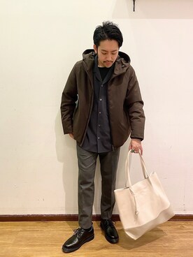 「アイテム（ブルゾン）」を使った、KENnYA_gwさん（メンズ・169cm・30代）の秋コーディネート