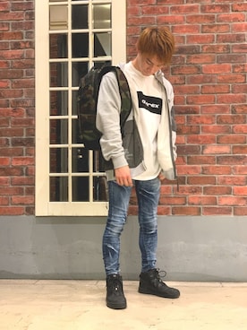 RYOさん(メンズ・163cm)の春コーディネート