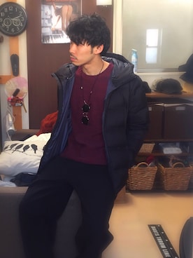 PANDAさん（メンズ・177cm）の冬コーディネート